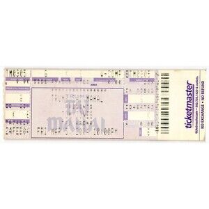 2004 Tom Jones Full Complete Concert Ticket Stub Atlantic City NJ